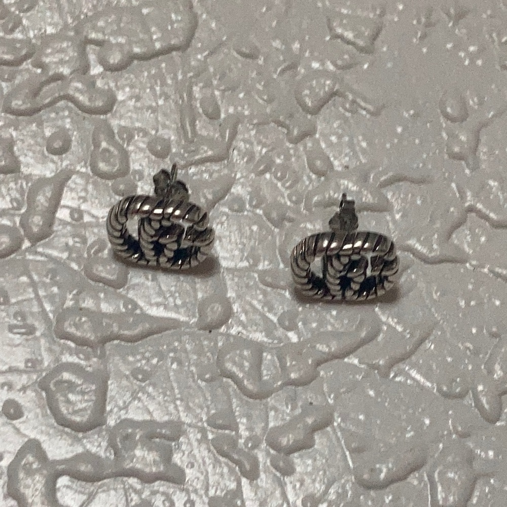 Gucci Stud Silver Earrings